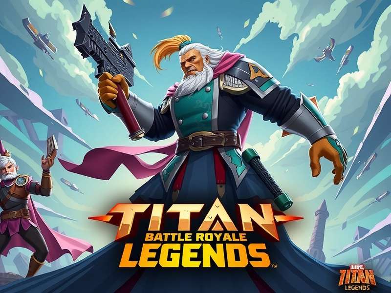 Titan Battle Royale Legends Game Cover